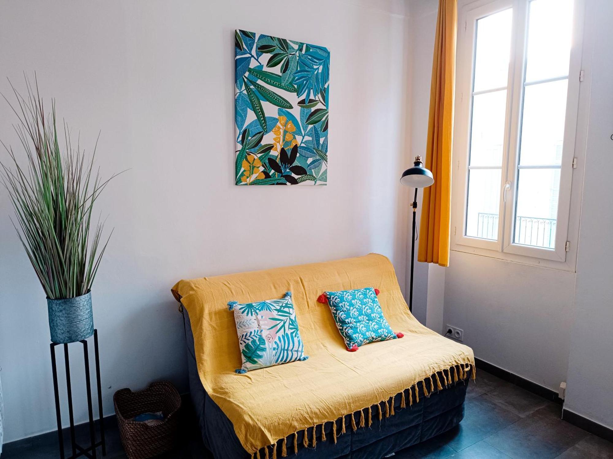 Grand 2 Pieces Renove Climatise, Vieil Antibes, Proche Port Apartment Bagian luar foto